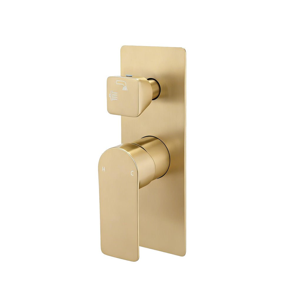 VOG Series Light Brushed Brass Diverter Mixer Trim Kit (match CLPD) — Default Title