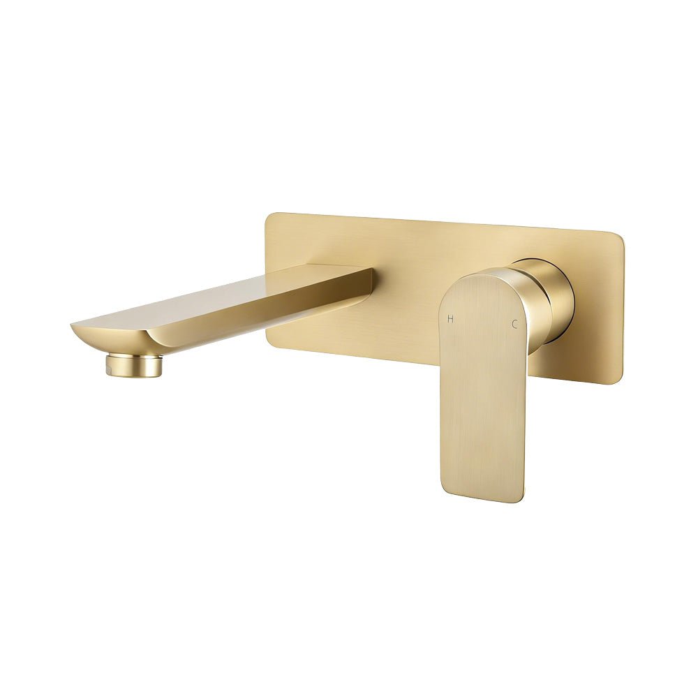 VOG Series Light Brushed Brass Spout Mixer Trim Kit Only (match CLPS) — Default Title