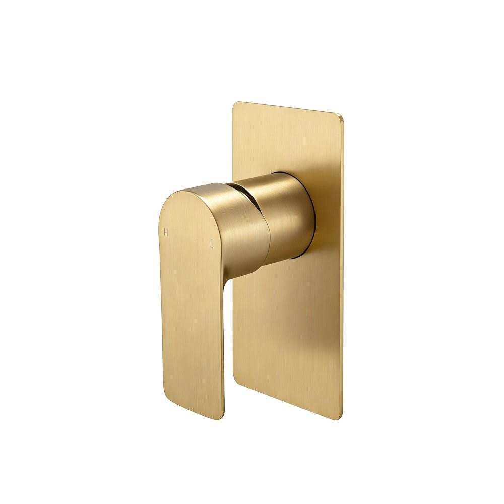 VOG Series Light Brushed Brass Wall Mixer Trim Kit (match CLPM) — Default Title